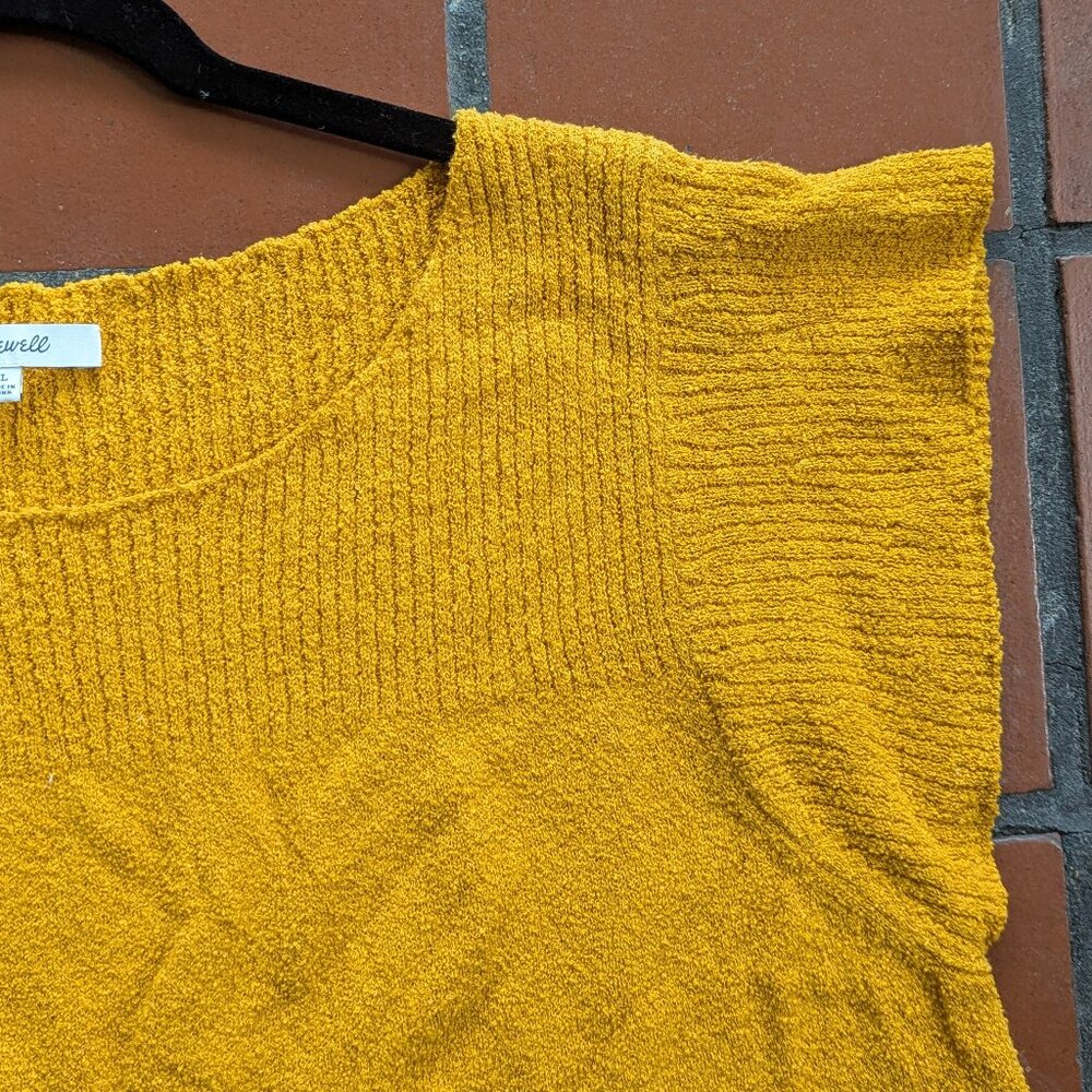 Madewell Marin Sweater Tee Hayfield orange Size XL - Picture 12 of 13